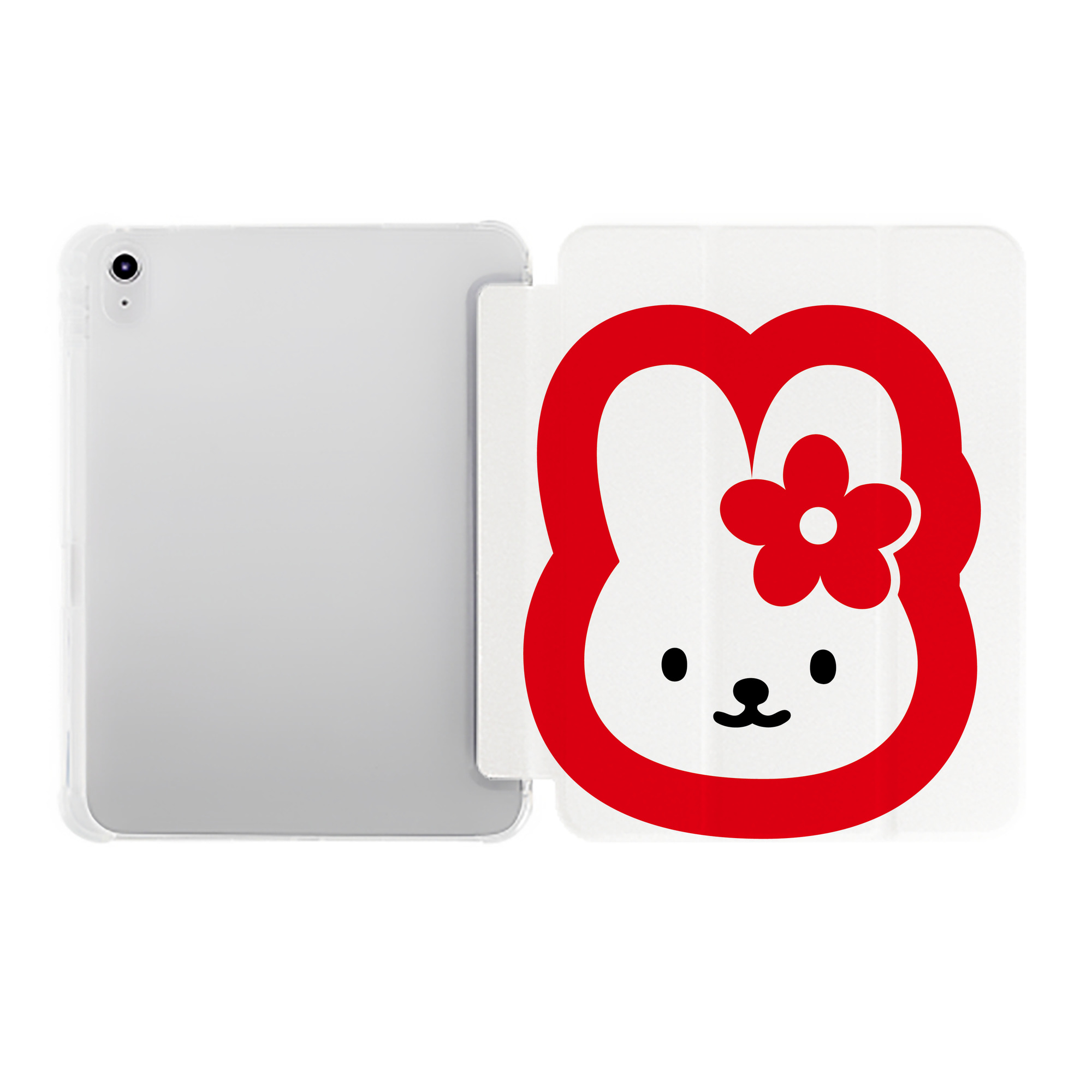 （画像用） Hello Kitty ハローキティ IPad ケース ペン収納付き 三つ折りスタンド PUレザー×シリコン 対応機種9.5/10.5/10.9インチ